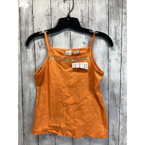 TKS Basic Orange Tops Camisole for Girls Size Large (14/16) - Picture 1 of 4